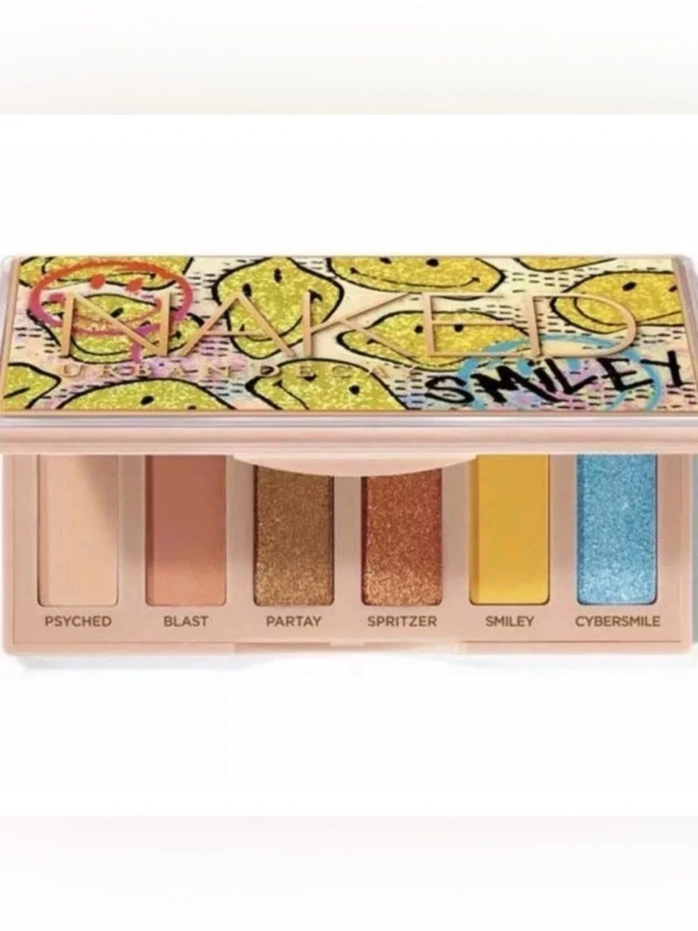 Urban Decay Naked Smiley Eyeshadow Palette Limited Edition Bright Color Palette